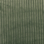 vert olive | Tissu fausse fourrure côtelé Stripy, vert olive