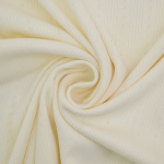 blanc cassé | Tissu jersey maille tricot Ajour, blanc cassé