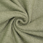 vert pâle | Tissu ameublement fauteuil canapé bouclette, vert pâle