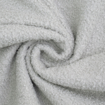 gris clair | Tissu ameublement fauteuil canapé bouclette, gris clair