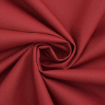 rouge foncé | Tissu déperlant extérieur polyester uni, rouge foncé