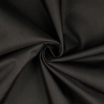 noir | Tissu déperlant extérieur polyester uni, noir