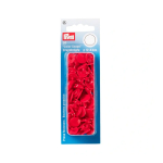 rood | Press fasteners 12,4 mm, rood