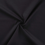 noir | Tissu jersey punta di roma, noir