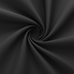 schwarz | Regenjackenstoff mit Fleeceabseite, schwarz