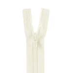 blanc nature | Fermeture éclair à spirale (4mm) non séparable Opti 4801, blanc naturel