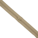beige | Reißverschluss Meterware beige