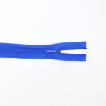 bleu | Fermeture éclair invisible 60 cm, bleu