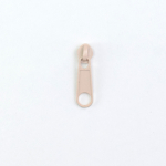beige | Reißverschluss Schieber, beige