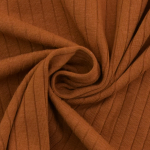 cognac | Rippenjersey Emma, cognac