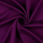 prune | Tissu jersey romanite Paula, prune