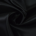 schwarz | Satinstoff schwarz