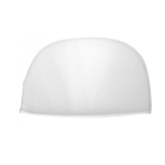 blanc | Paire d'épaulettes demi-lune 3K, blanc