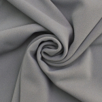 gris | Tissu scuba sim. néoprène crêpe uni, gris