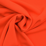 oranje | Scuba crêpe uni, oranje