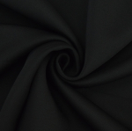 noir | Tissu scuba sim. néoprène uni, noir