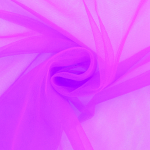pourpre | Tissu tulle souple stretch, pourpre