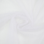 wit | Soft tule glitter, wit
