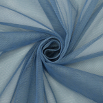 jeansblauw | Soft tule, jeansblauw