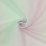 lilas - turquoise | Tissu tulle souple arc-en-ciel Rainbow, lilas