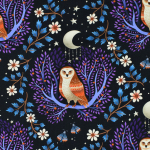 schwarz | Sommersweat Albstoffe Hamburger Liebe Midnight Wise Words, schwarz