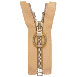 goud | Spiraalrits 60 cm goudkleurig
