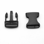 zwart | Klikgespen 30 mm, zwart