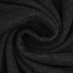 anthracite | Tissu sweat matelassé, anthracite