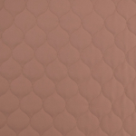 dunkelrosé | Tissu matelassé molletonné losanges Alma, rose millennial foncé