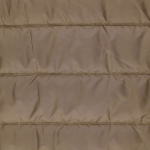 camel | Doorgestikte stof Stripes, camel