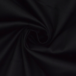 noir | Tissu satin de coton stretch, noir
