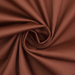 terracotta | Tissu satin de coton stretch, terracotta