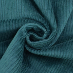 bleu pétrole | Tissu velours côtelé stretch Susi, bleu pétrole