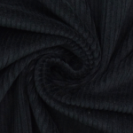 zwart | Stretch brede corduroy Susi, zwart