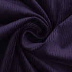 donkerpaars | Stretch corduroy unikleurig, donkerlila