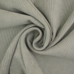 vert olive clair | Tissu velours côtelé milleraies stretch Poly, vert olive clair