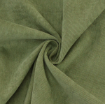 kaki | Tissu velours côtelé milleraies stretch Poly, kaki