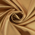 beige | Tissu satin stretch, or