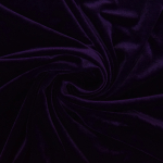 violet | Tissu velours stretch, violet