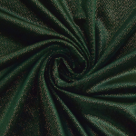 vert foncé | Tissu velours stretch Shine, vert foncé