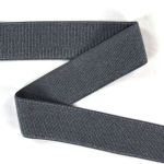 gris | Ruban bord-côte élastique 6cm, gris