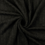 zwart | Gebreide stof sparkle, zwart