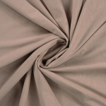 sable | Tissu suédine stretch uni, sable
