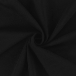 schwarz | Sweatstoff schwarz