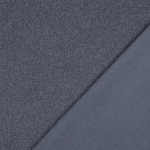 jeansblau | Teddyfleece Doubleface, jeansblau