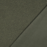 olivgrün | Teddyfleece Doubleface, olivgrün