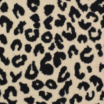crèmekleurig | Teddy pluche animal print, crèmekleurig