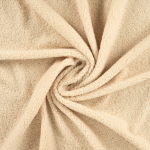 naturel | Tissu sherpa peluche teddy cloudy, blanc nature