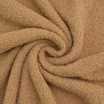 chamois | Tissu sherpa peluche teddy léger, chamois