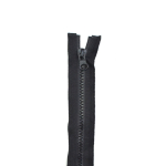 zwart | Deelbare rits 40 cm, zwart